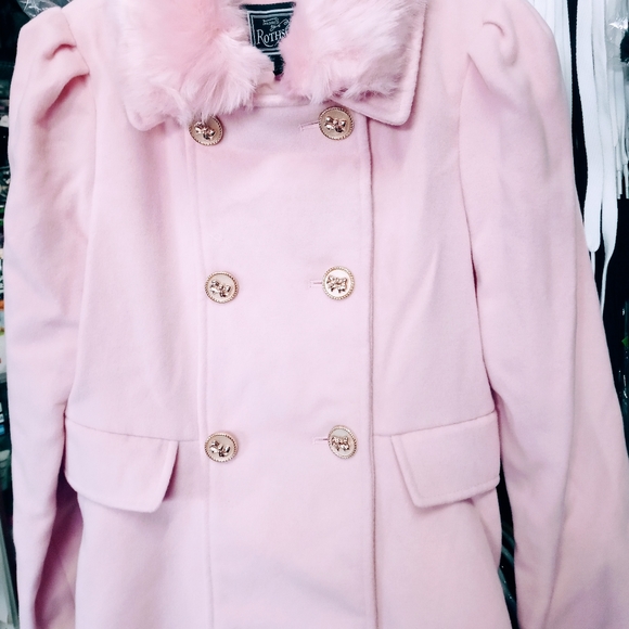 Rothschild Princess winter pink coat - Picture 5 of 9